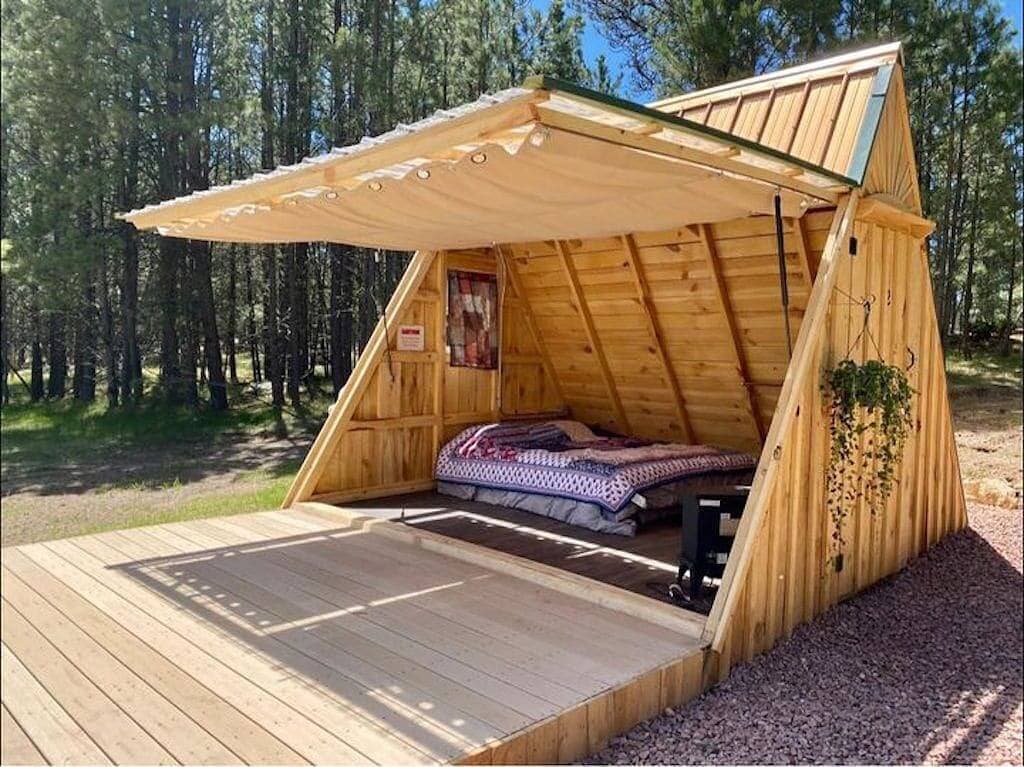 Foto 8 von 19: New! Glamping A-Frames, Stargazer 3 at Dakota Dream