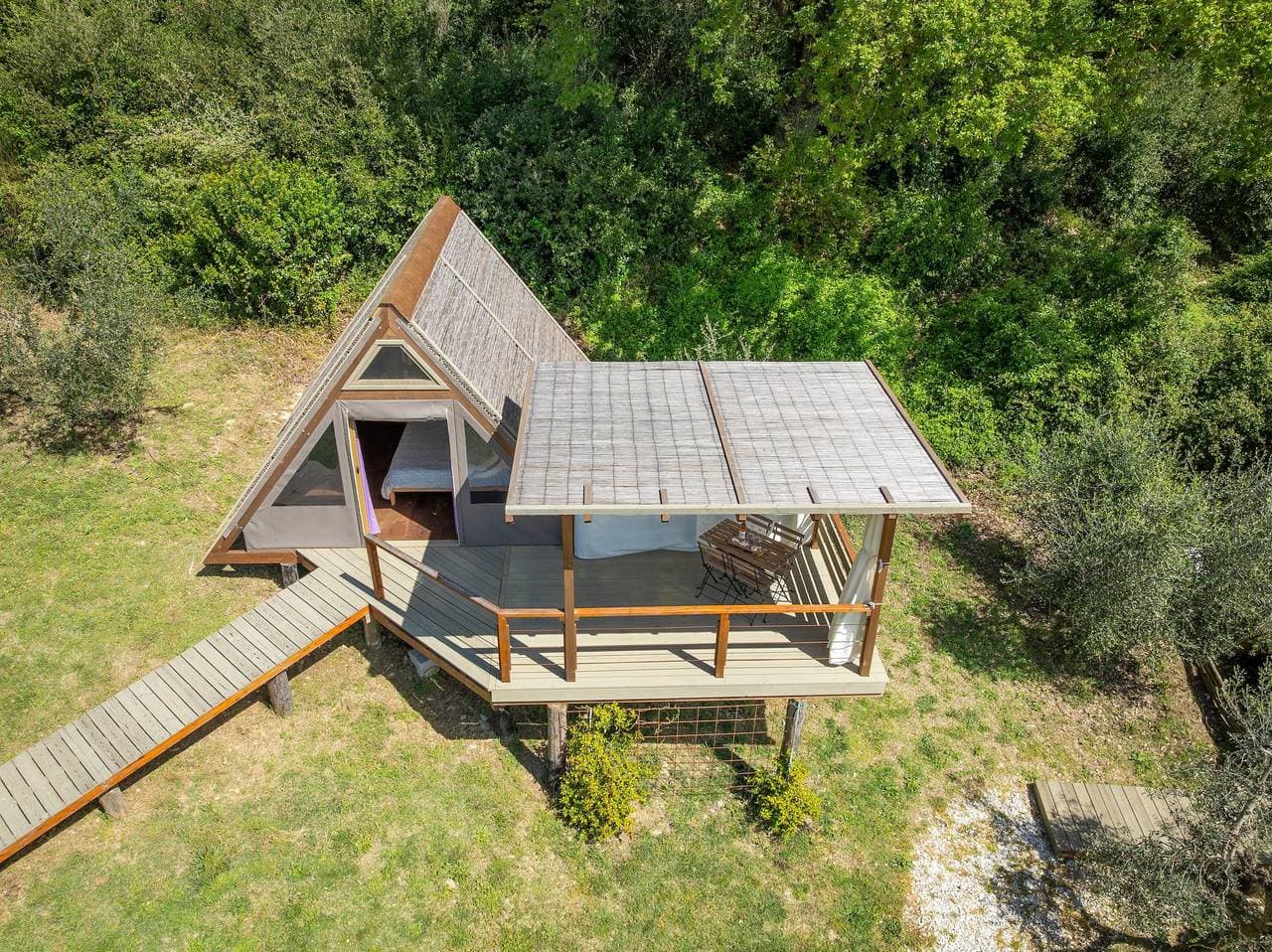 Foto 11 von 39: Tiny Home 'Glamping - Il Sorbo' mit privatem Garten