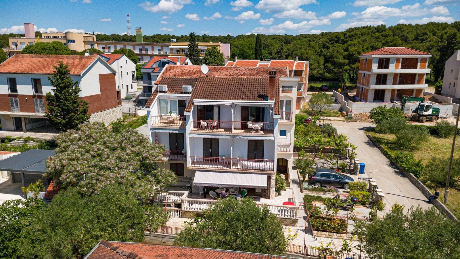 Foto 5 von 27: Studio Appartement mit Terrasse und Meerblick Biograd na Moru As-21048-a