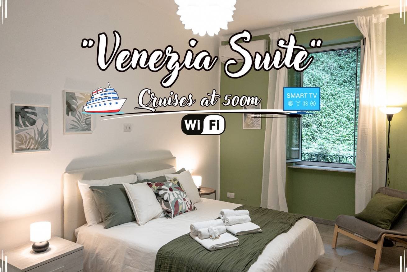 [Venezia Suite] Kreuzfahrten 500 m • A/C • SmartTV 1