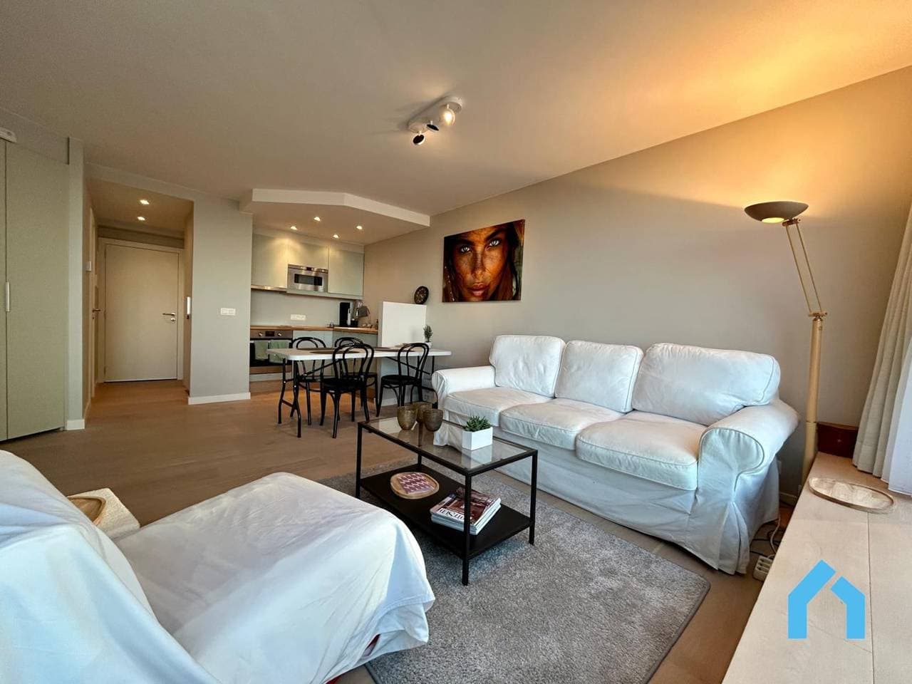 Foto 4 von 16: Studio in Knokke-Heist mit Meerblick