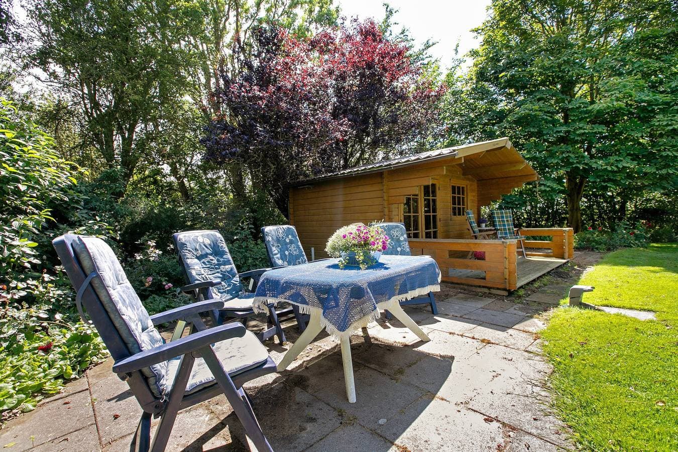 Foto 9 von 38: Ferienwohnung 'Ferienhof Jacobsen 2' mit gemeinsamer Terrasse, gemeinsamem Garten und WLAN