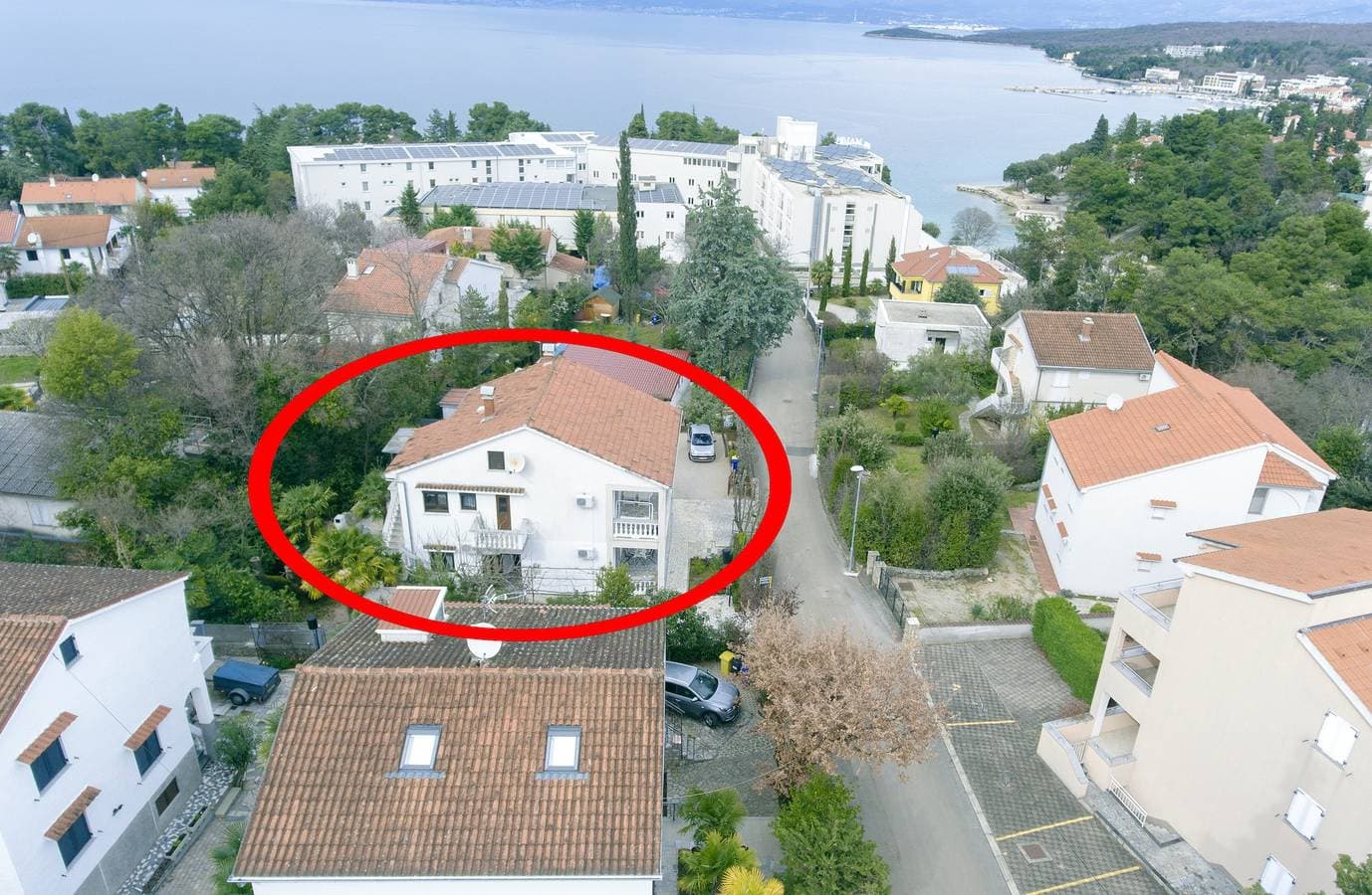 Foto 5 von 21: Studio Appartement mit Terrasse Malinska, Krk As-5456-b