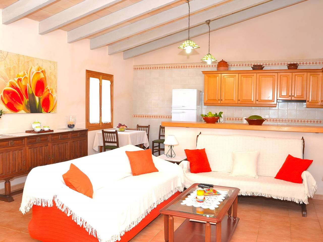 Foto 9 von 27: Schöne Finca in Llubí mit Pool und Wi-Fi, 4 Pers