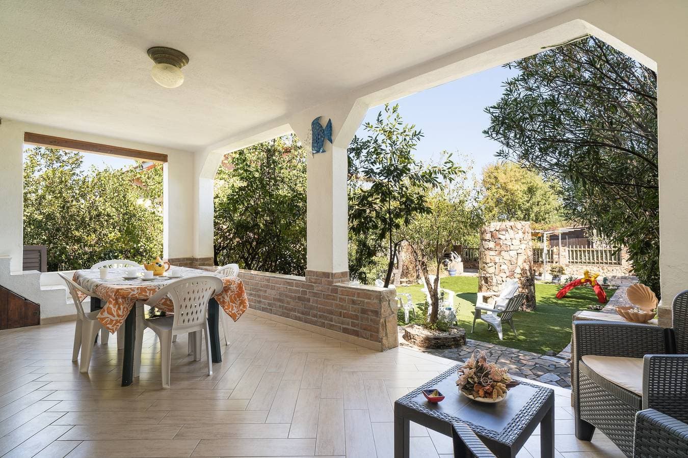 Foto 3 von 24: Ferienhaus 'Al Mare Da Pépé' nahe dem Strand mit Terrasse, Garten und Klimaanlage