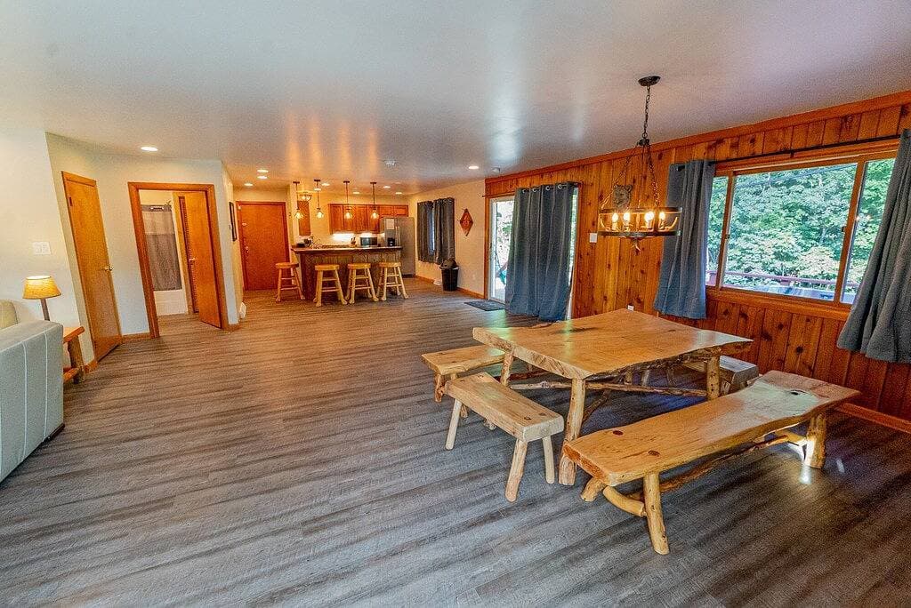 Foto 13 von 45: Mariettas Flussrefugium - Zentrale Ohiopyle Unterkunft mit Whirlpool