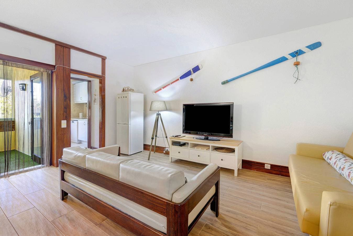Foto 3 von 24: Ferienwohnung "Casa de Praia Tróia" in der Nähe dem Strand mit Balkon