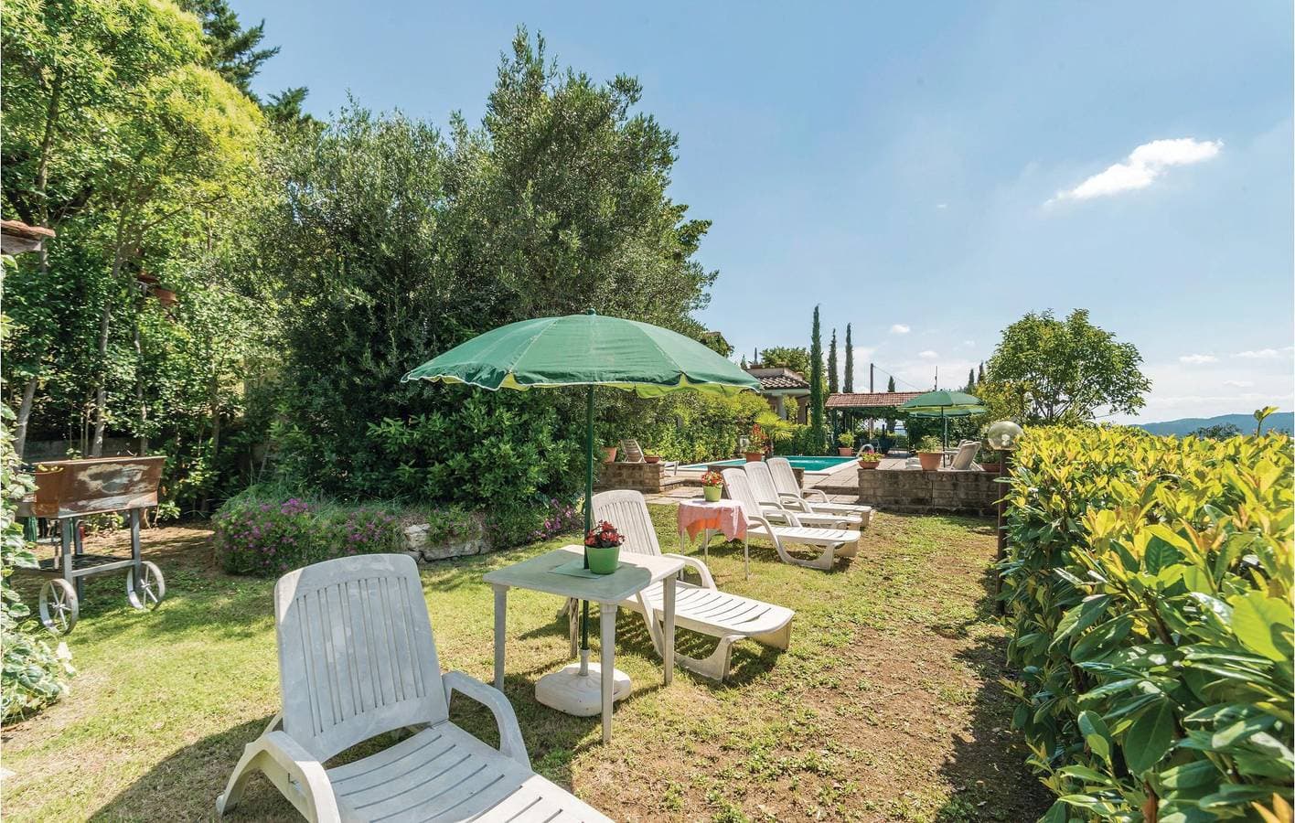 Foto 5 von 26: Gemütliche Wohnung in der Nähe von Laghetto di Marcarelli mit WiFi & Pool
