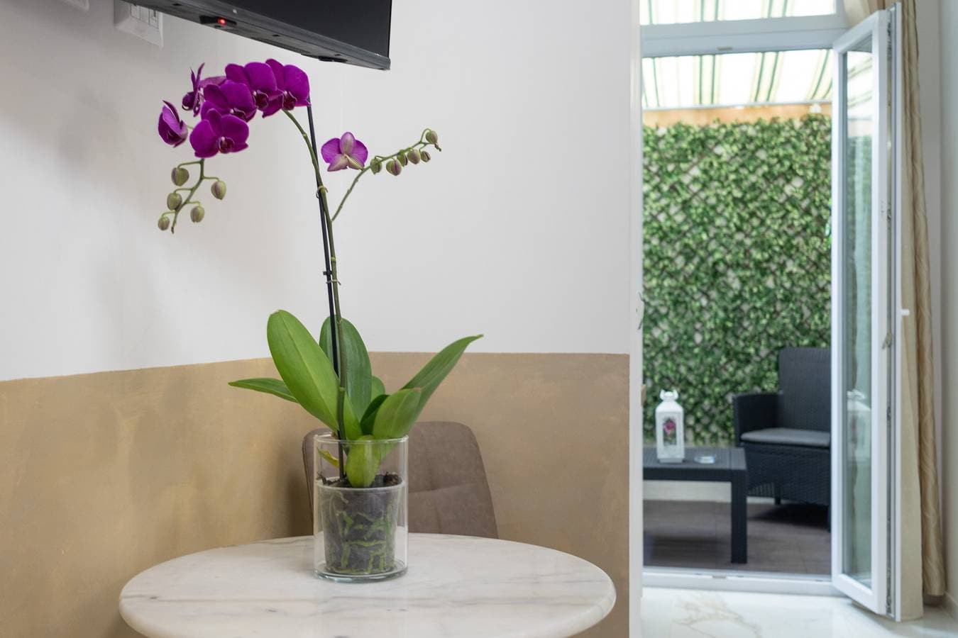 Foto 6 von 20: Einzimmerapartment 'Atlas' mit privater Terrasse, WLAN und Klimaanlage