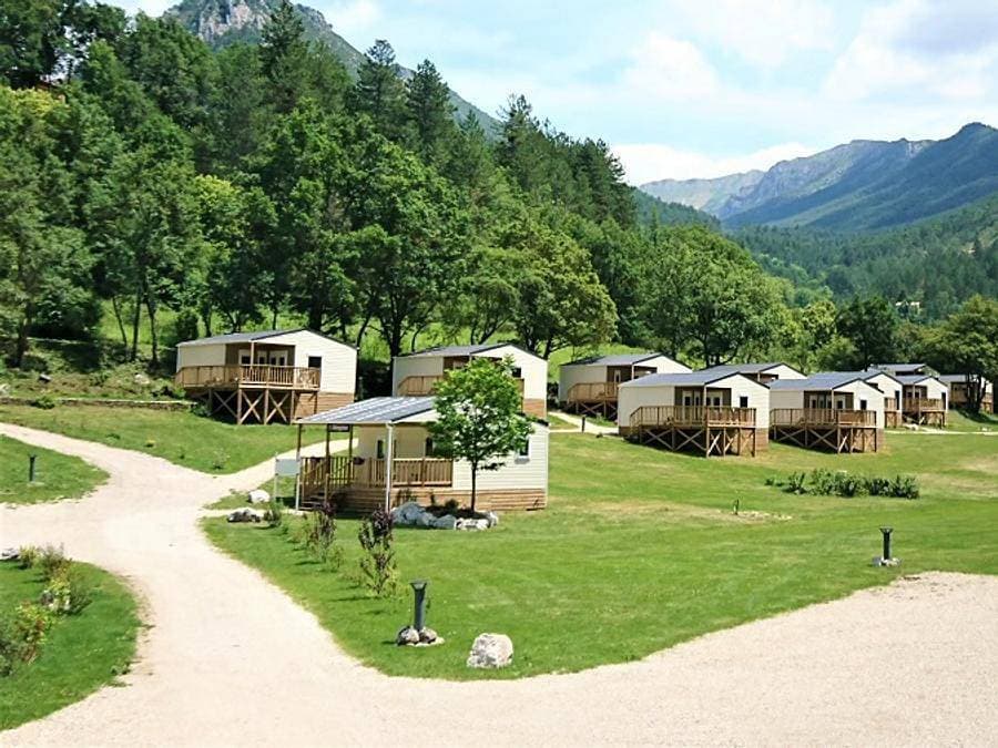 Camping White Rock - Chalet 4 personen - Vanille (Bergblick) 2 Zimmer 1