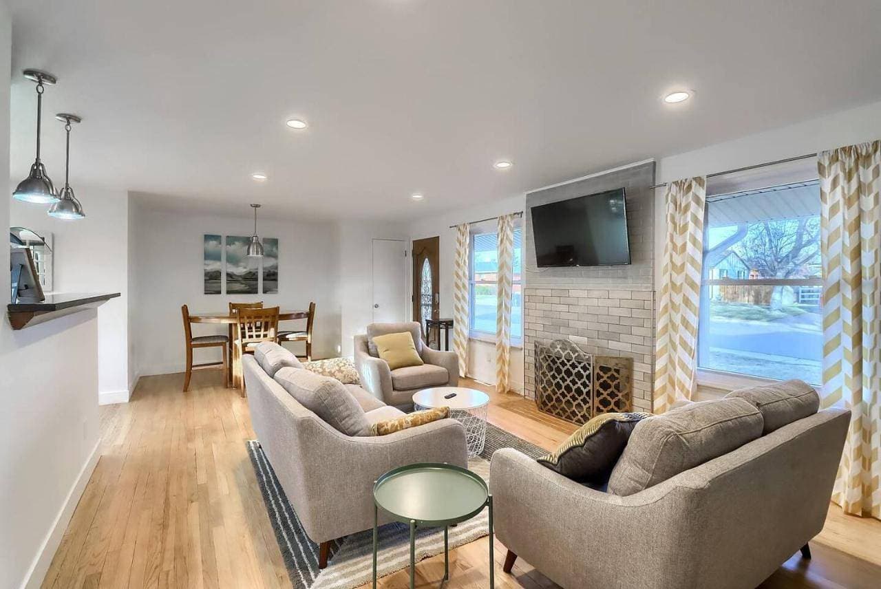 Denver Getaway with Two Living Rooms and Yard 1