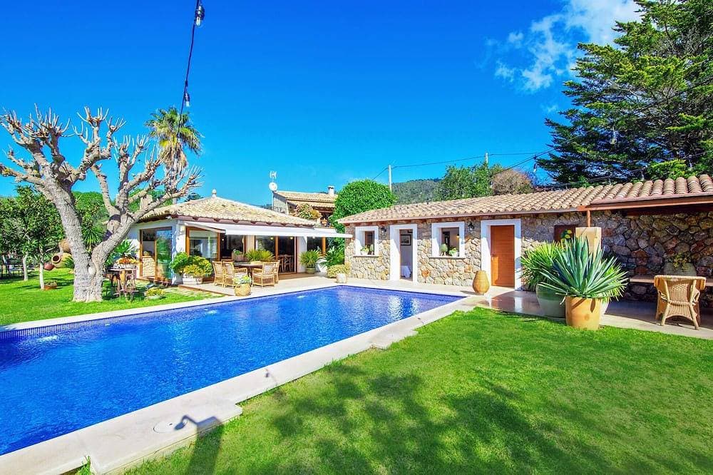 Atemberaubendes Haus in Esporles mit privatem Swimmingpool, der sowohl drinnen. 1