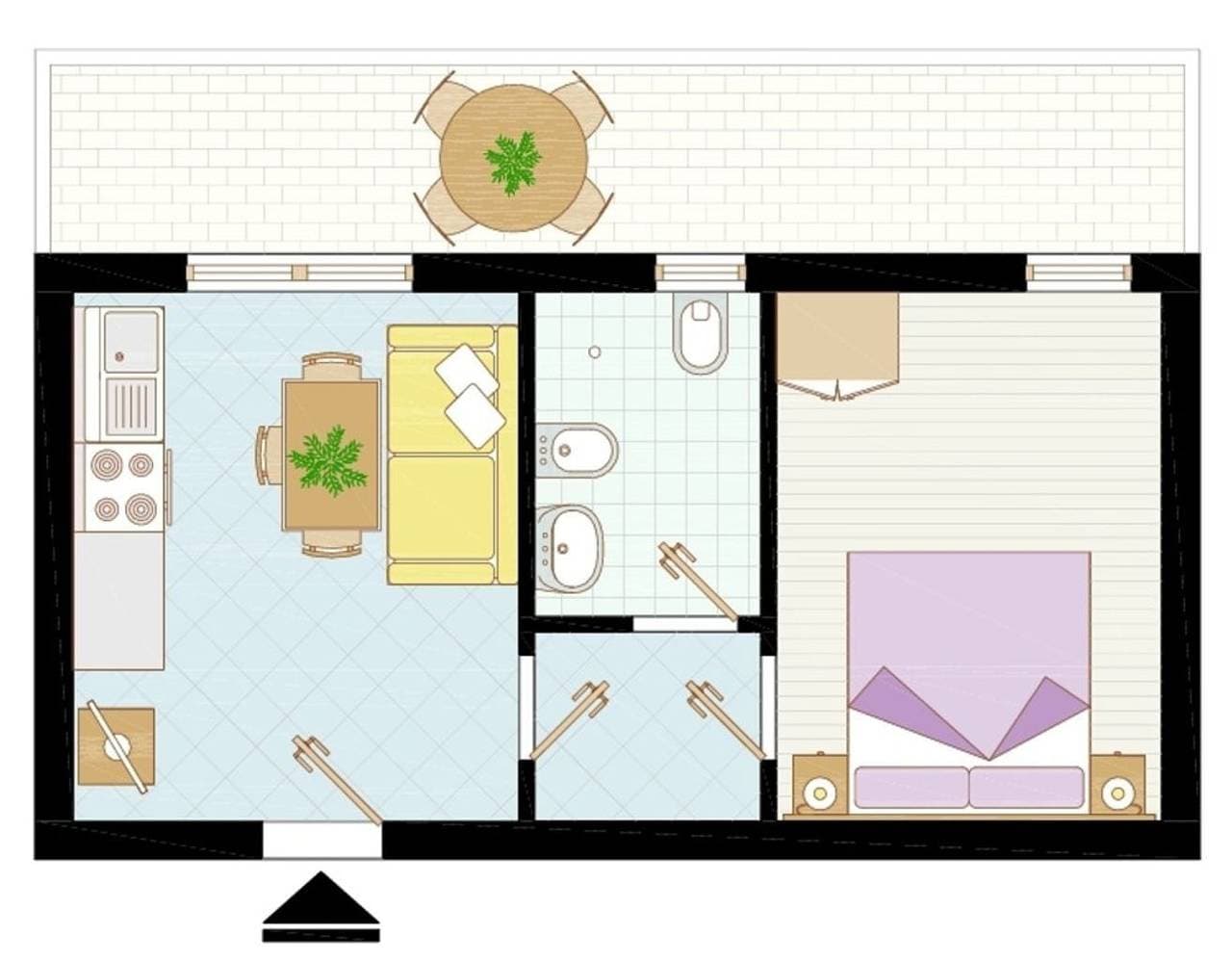 Foto 7 von 22: Schöne Wohnung mit herrlichem Balkon in Meeresnähe