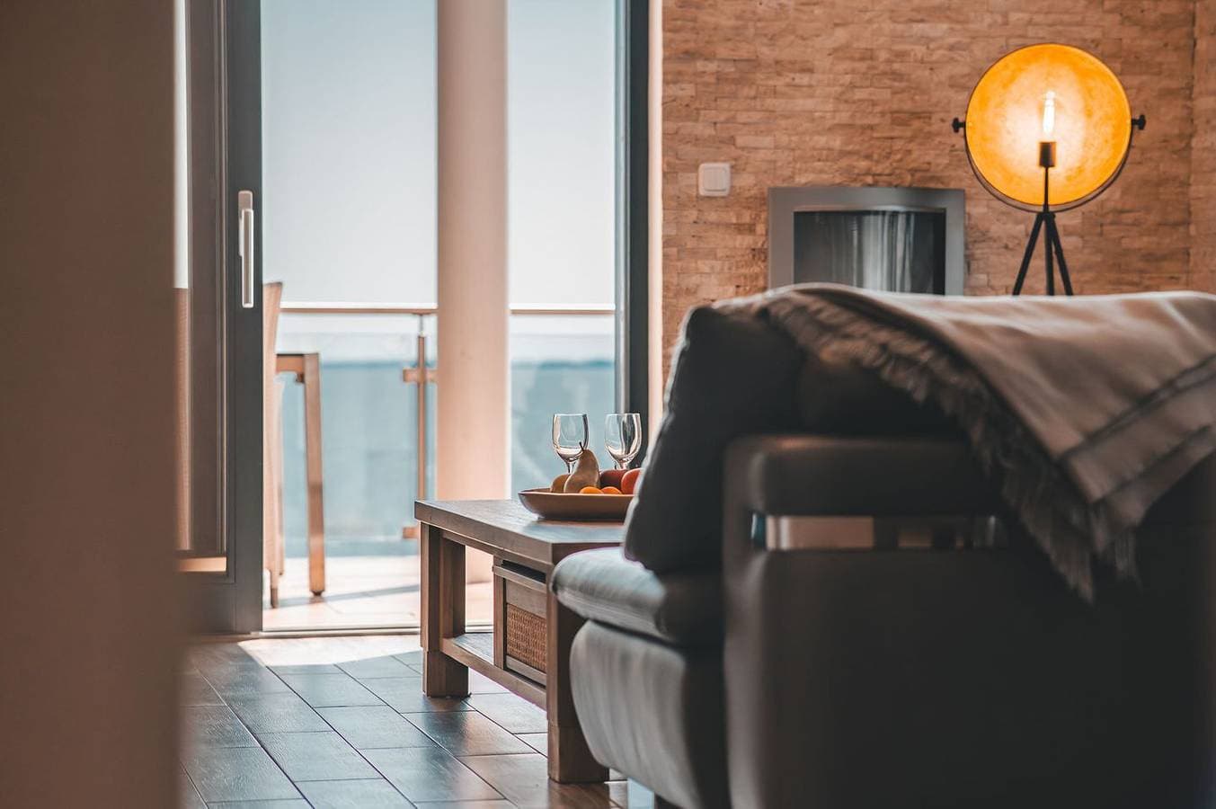Foto 9 von 28: Villa Friede-Marie, App. Ostseeweitblick -großer Balkon und traumhaften Meeblick