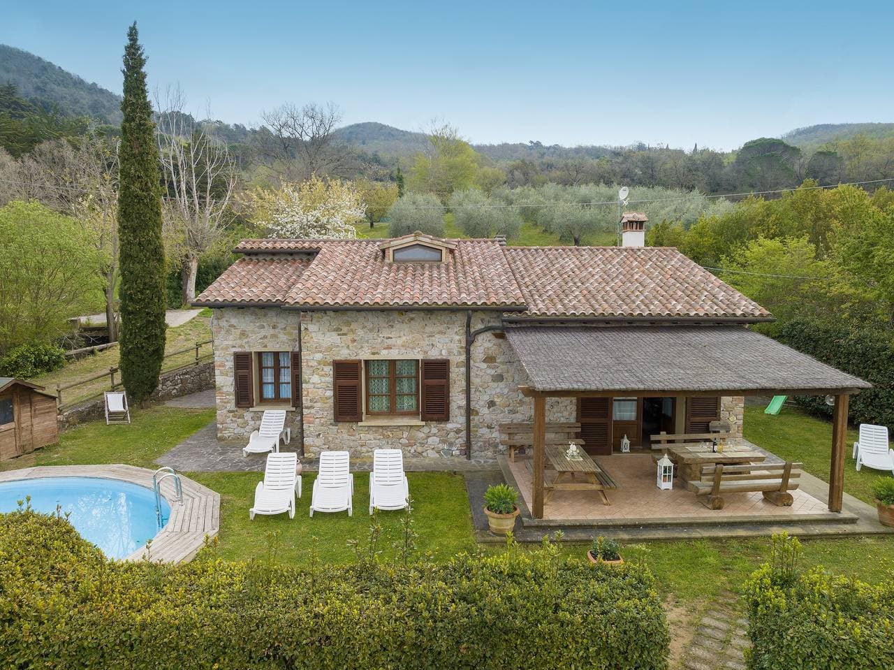 Foto 4 von 35: Ferienhaus "Stupendo Rustico in Pietra" mit Pool & WLAN