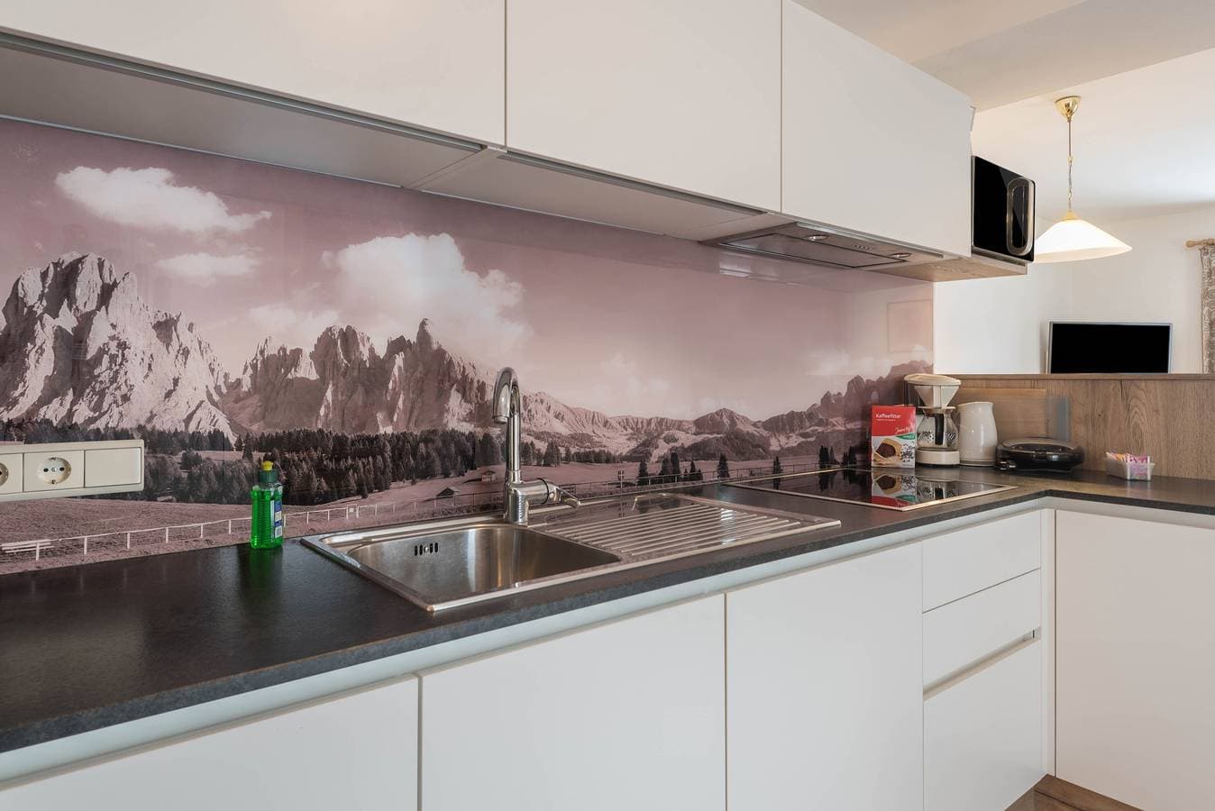 Foto 6 von 26: Gemütliche Ferienwohnung "Santner Villa Erna" mit Blick auf die Berge