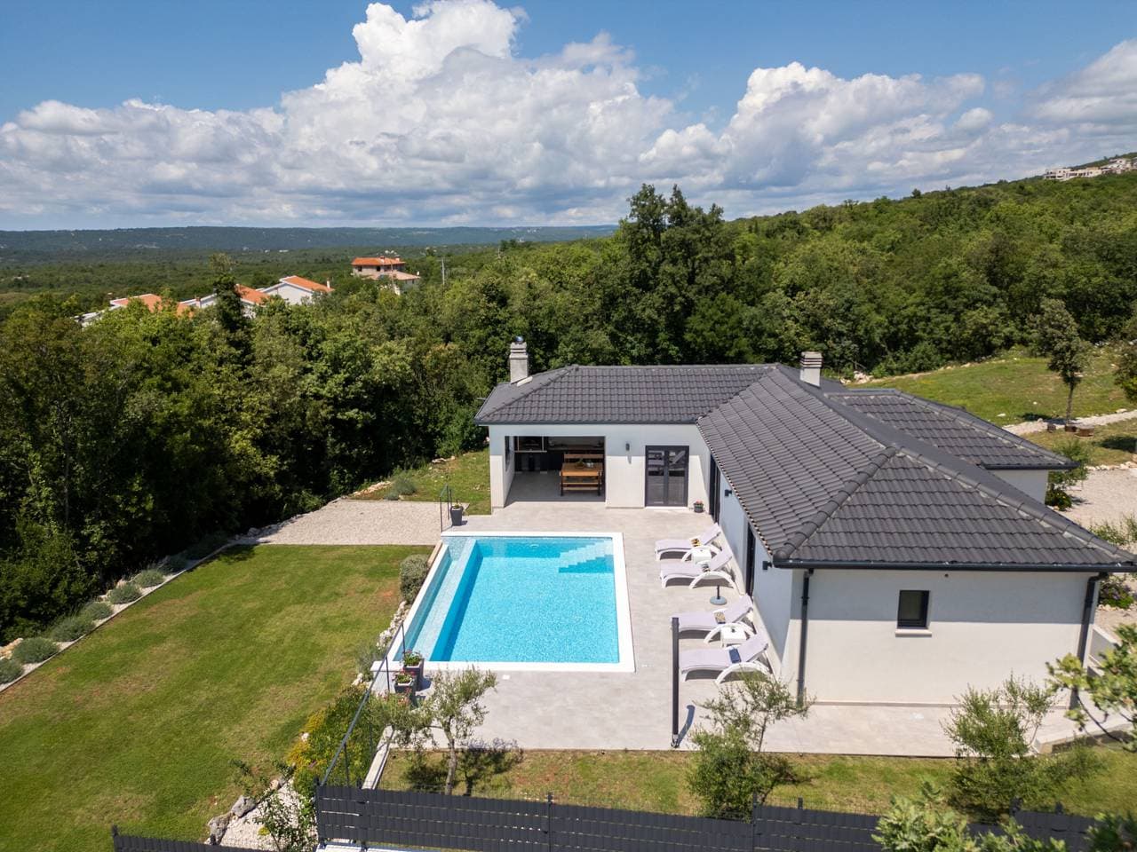 Schönes Einfamilienhaus Villa Riki 1