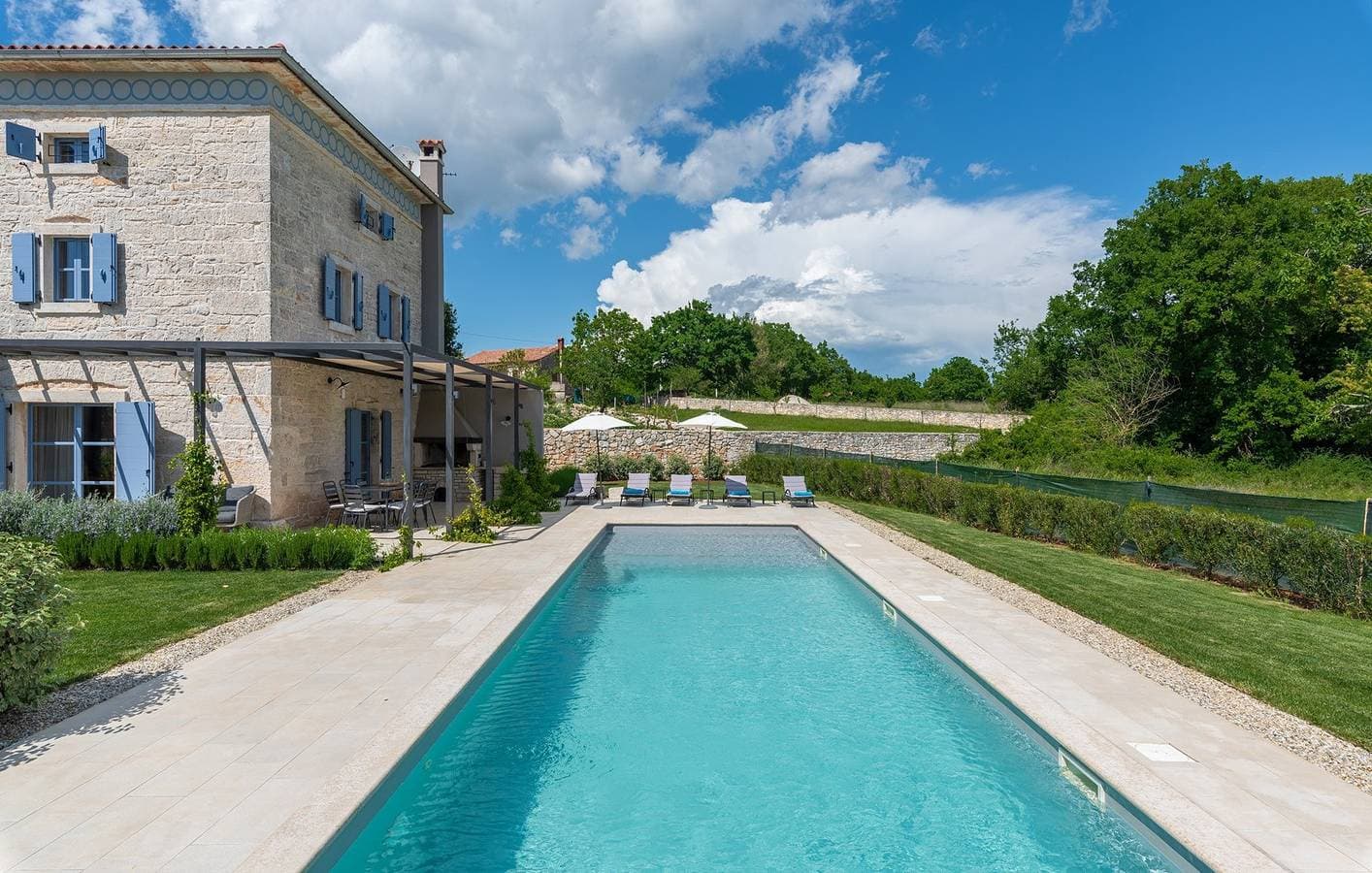 Foto 3 von 50: Villa Pi mit beheiztem Pool in der Nähe von Tinjan