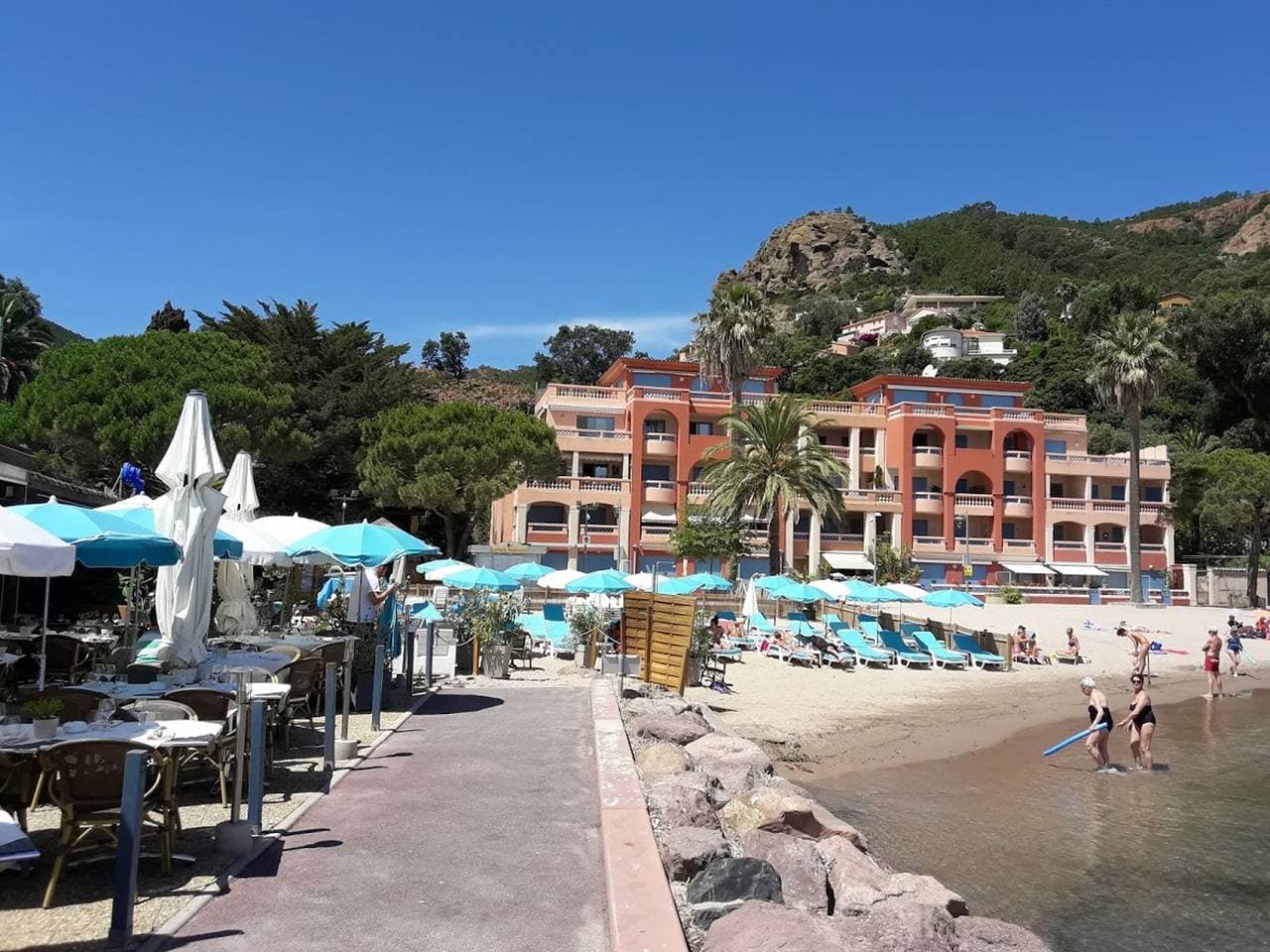 Foto 5 von 24: Gemütliche Wohnung in Théoule-sur-Mer, 30 m², Meerblick.