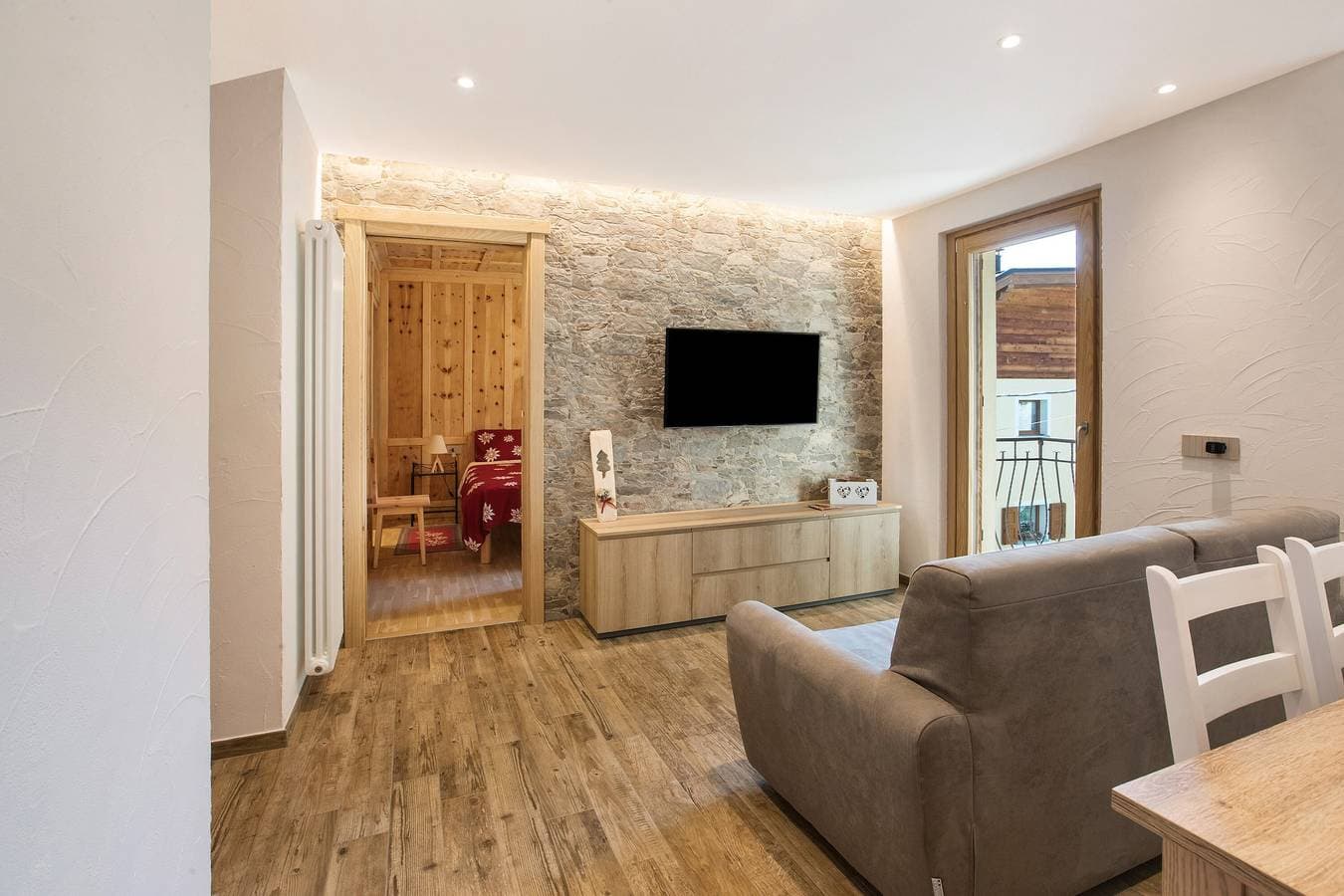 Foto 6 von 22: Ferienwohnung "Casa Cecilia tra Bormio e Livigno" mit Bergblick und Balkon