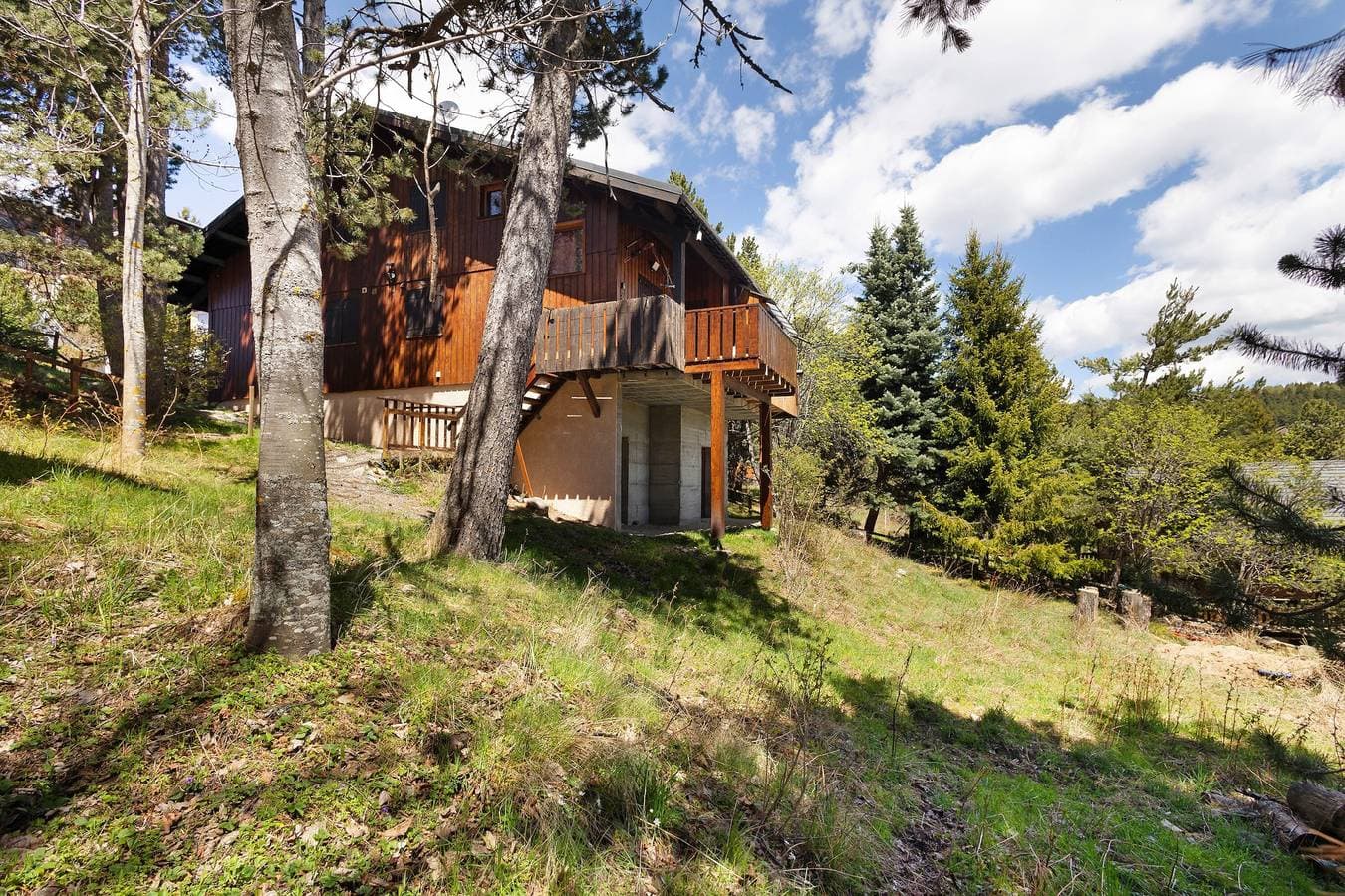 Foto 2 von 25: Chalet 'Petit Chalet' neben Pyrénées 2000 mit Bergblick, privater Terrasse und WLAN