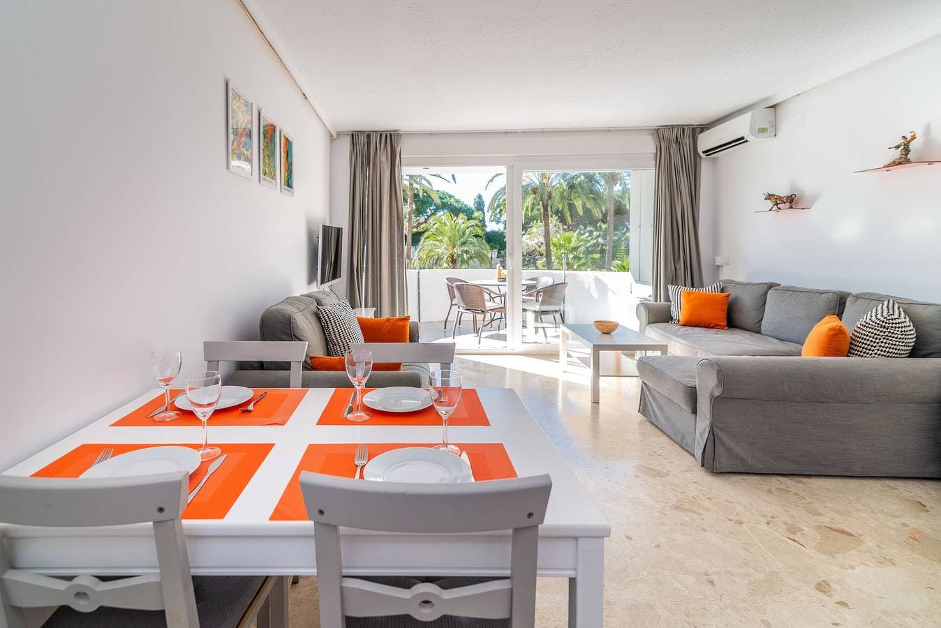 Foto 6 von 25: Einzimmerwohnung in Marbella mit Terrasse, Gemeinschaftspool und WLAN