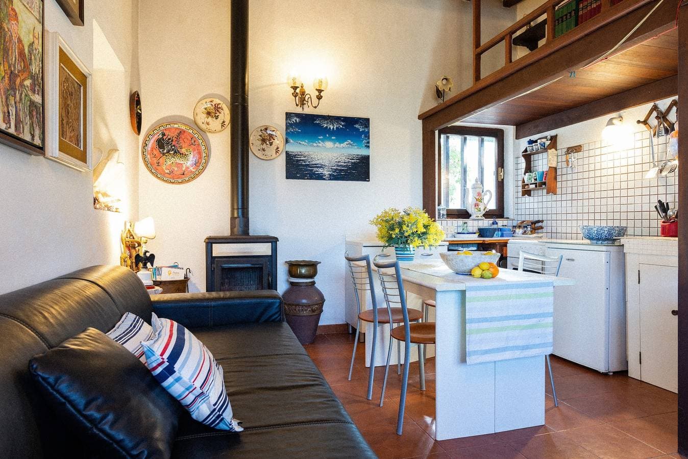 Foto 4 von 35: Ferienhaus Casa Country mit Meerblick, Garten und Terrasse