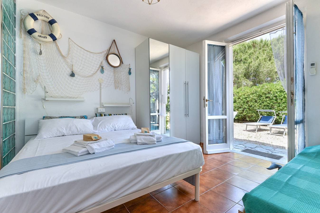 Foto 7 von 24: Modernes Apartment mit Garten, Klimaanlage und WLAN