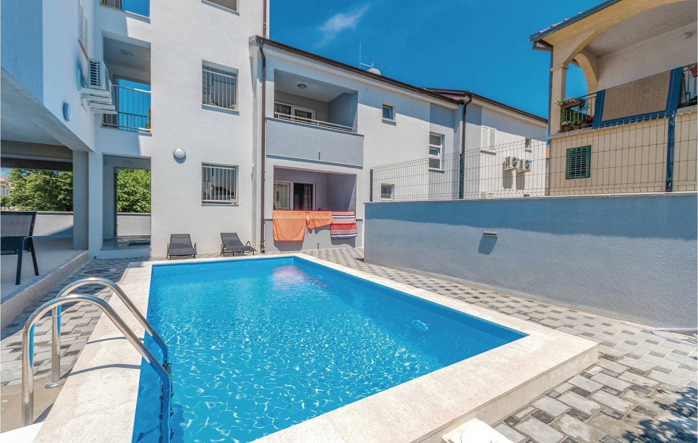 Foto 5 von 21: Gemütliches Apartment mit Pool & Terrasse, 600m zum Strand
