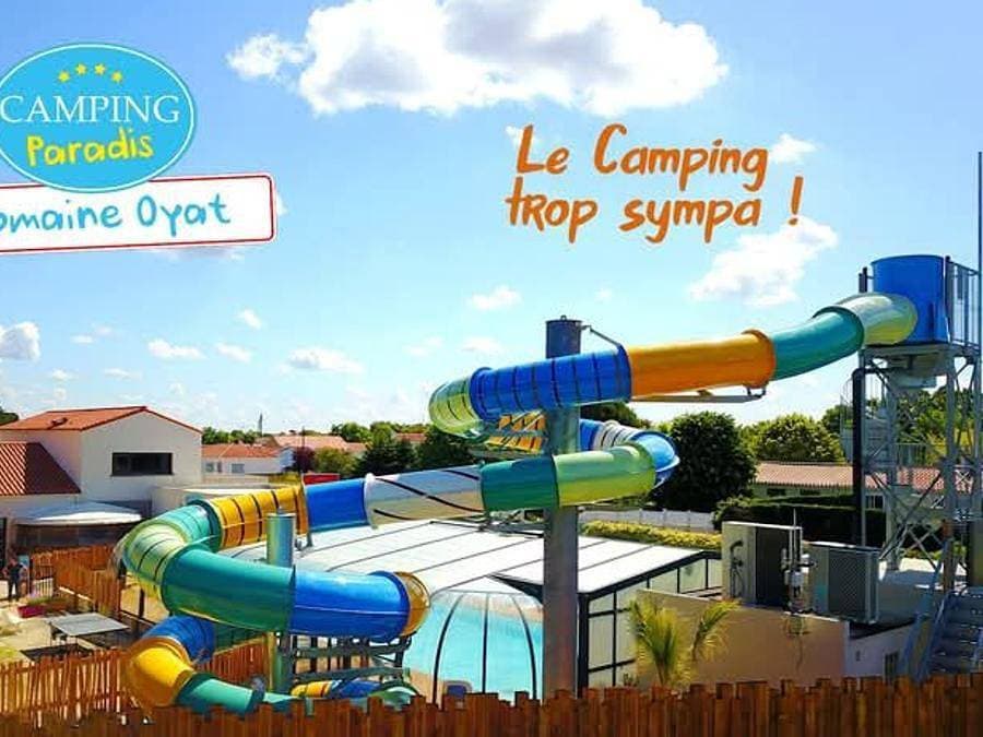 Camping Paradis Domaine Oyat - Mobilheim 4 personen - Malaga 1