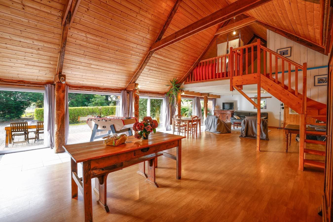 Foto 13 von 37: Familienfreundliches, außergewöhnliches Loft in ehemaligem Stall mit Sauna und Whirlpool