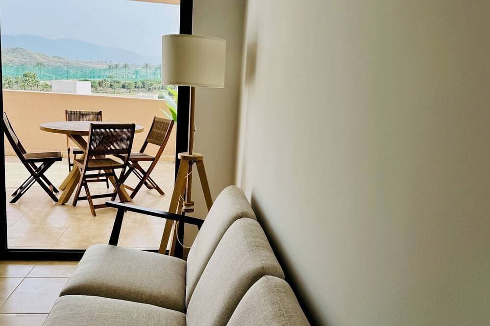 Foto 9 von 28: Altos De Vera I- Very large terrace with incredible views of the golf course.