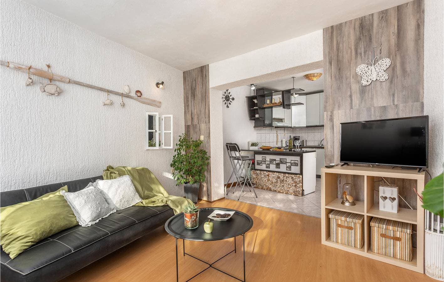 Foto 6 von 32: Gemütliche 1-Zimmer-Wohnung mit Terrasse, nur wenige Schritte vom ruhigen Strand entfernt