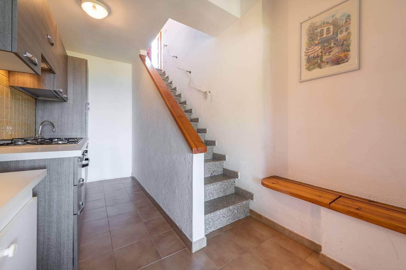 Foto 7 von 28: Strandnahe Ferienwohnung mit Meerblick – Accu is Prezzus I