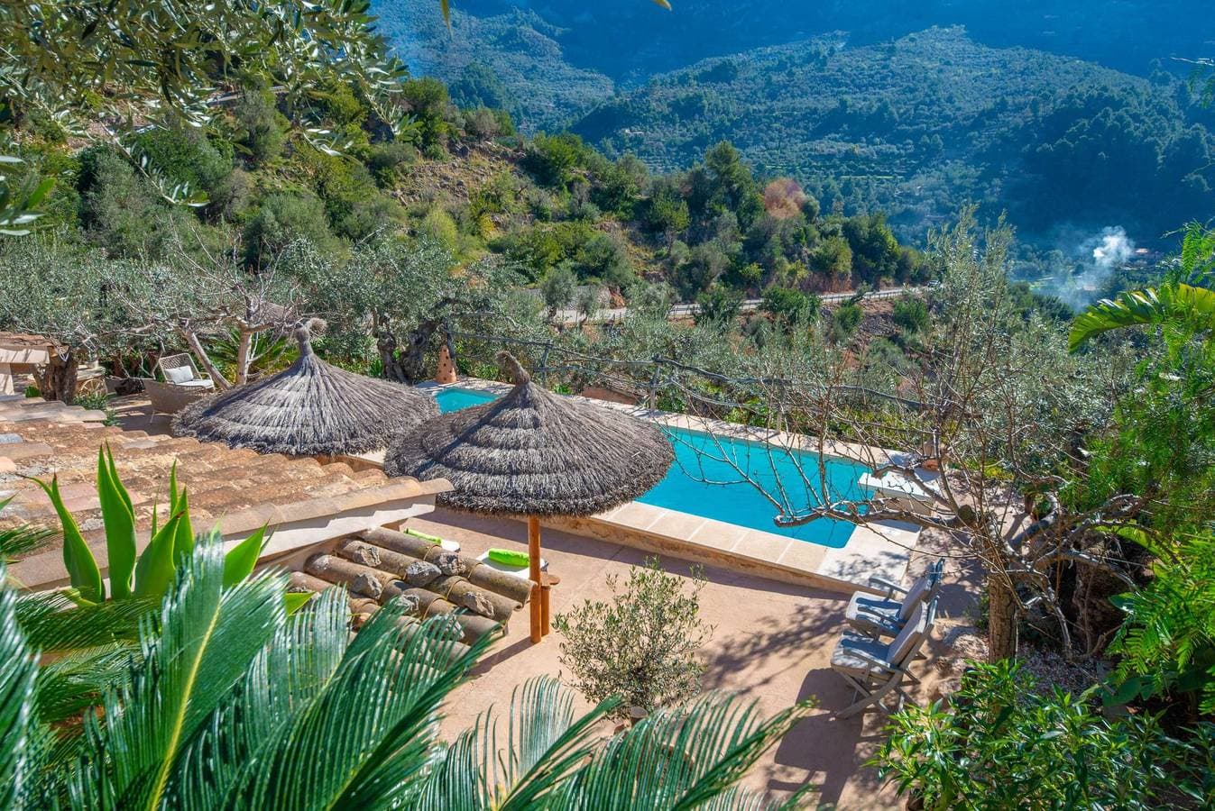 Foto 4 von 47: Ses Begudes - Ferienhaus mit privaten Pool in Fornalutx. WiFi gratis.