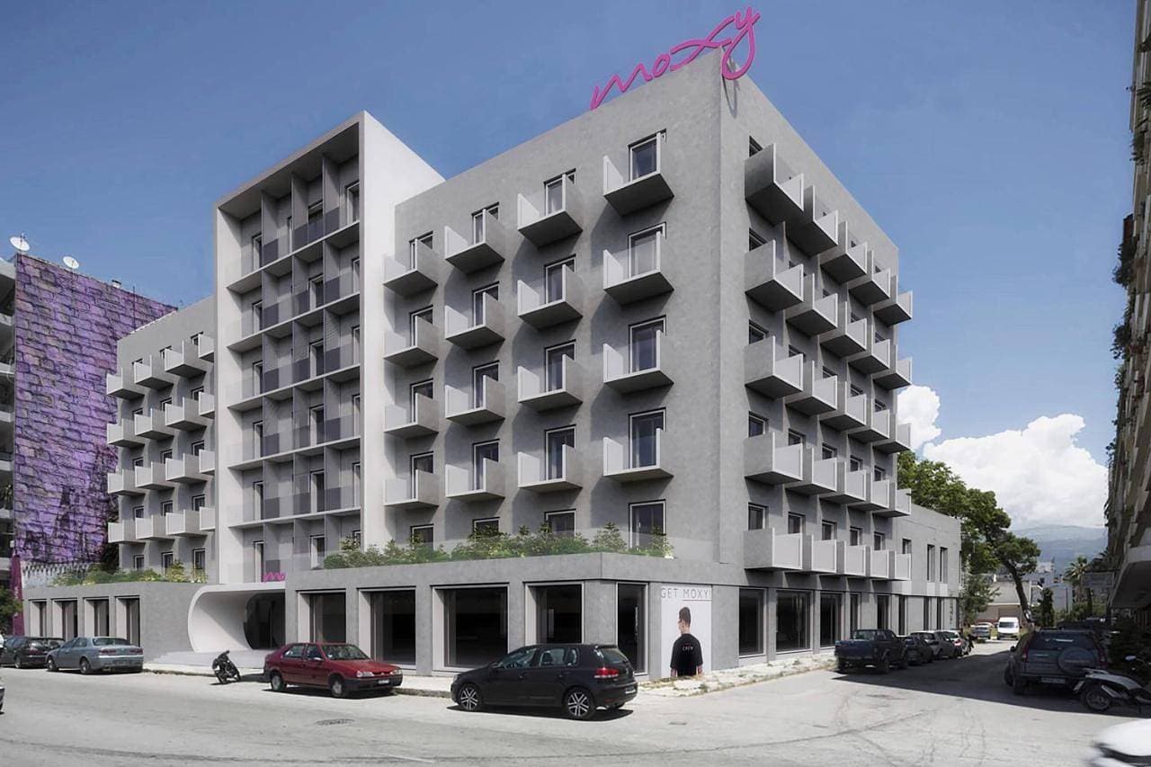 Foto 4 von 9: Moxy Twin Standard, Guest room, 2 Twin/Single Bed(s)