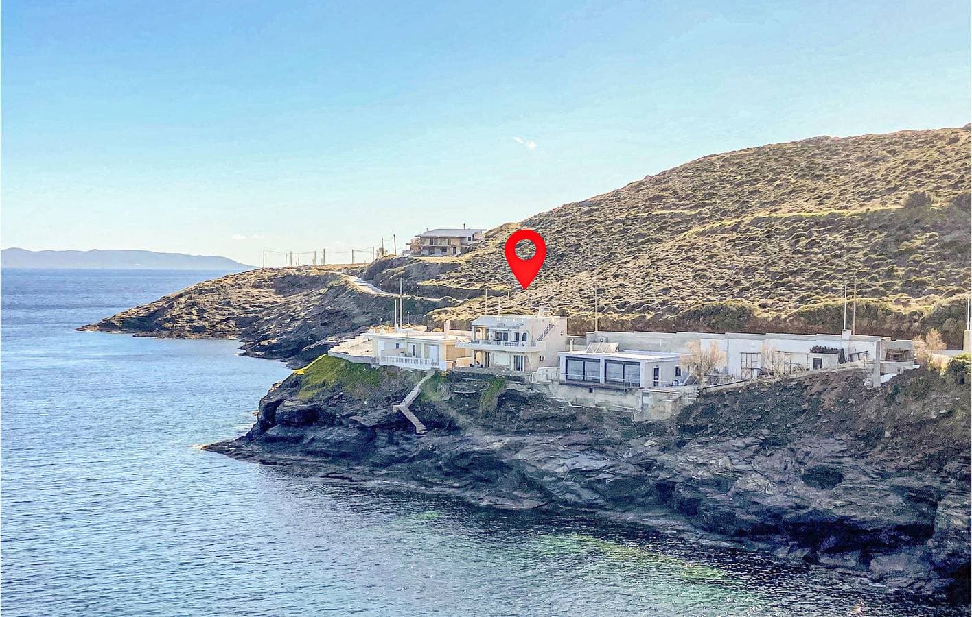 Foto 2 von 24: Strandhaus mit Terrasse und Klimaanlage, 600 m vom Strand Καλοπήγαδο entfernt