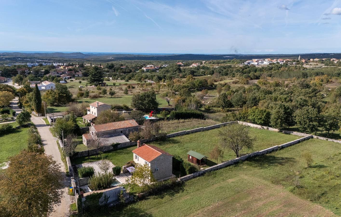 Foto 5 von 42: Gemütliches Apartment mit Meerblick, Pool, WLAN und Parkplatz in Kanfanar