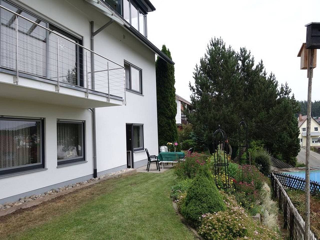 Foto 8 von 16: Studio 'Haus Am Waldpark' mit privater Terrasse, privatem Garten und Wi-Fi