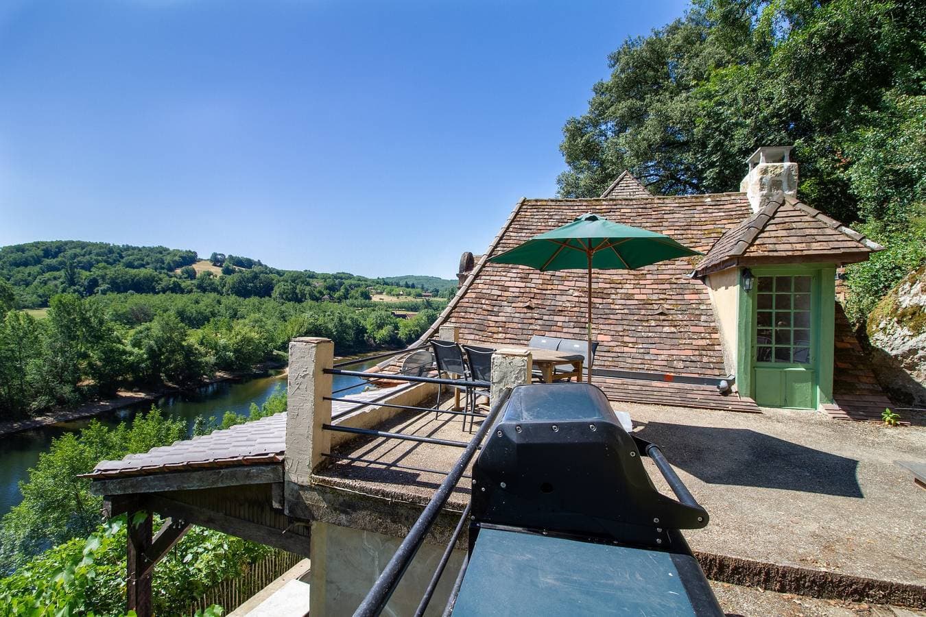 Foto 12 von 23: Le Mirador – Herrlicher Blick auf La Roque-Gageac und die Dordogne – Zwei private Balkone
