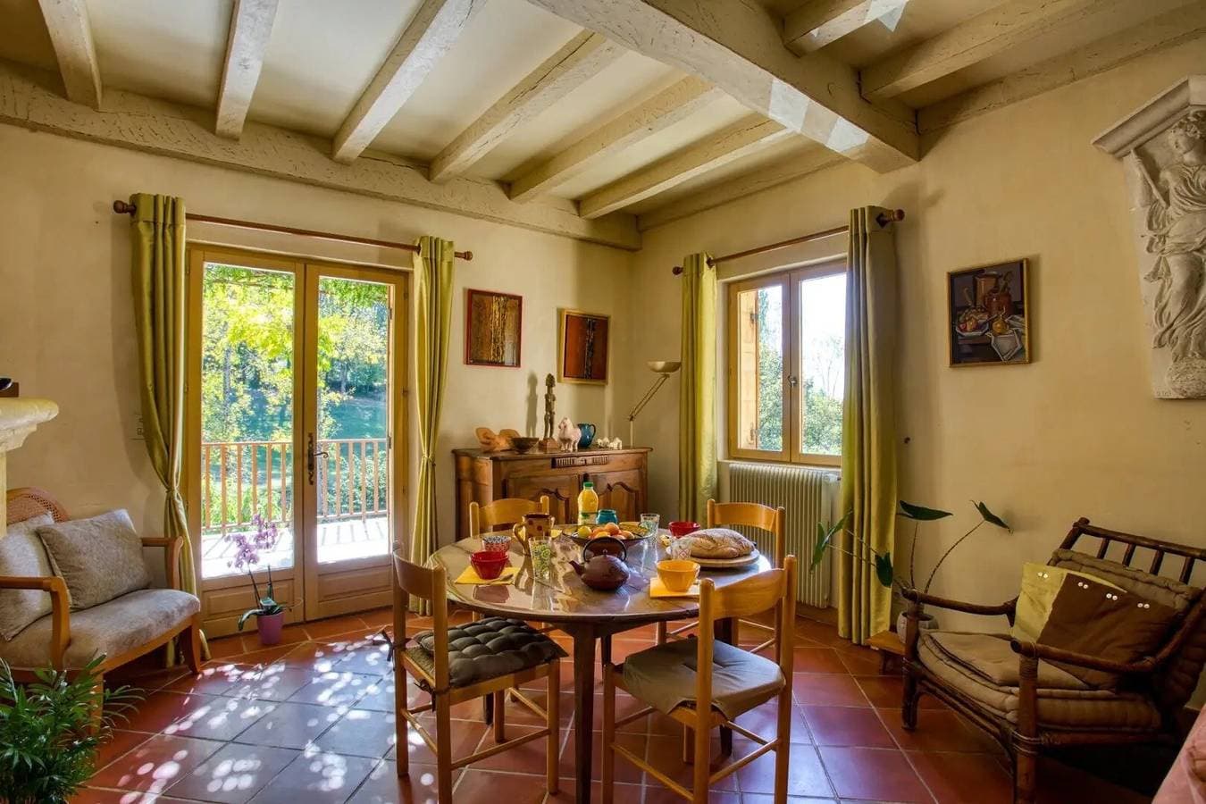 Foto 9 von 27: Gästezimmer 'Piscine, Parking, Clim, Wifi, Petit déjeuner, Jardin 4 ha, Hôtes parlent anglais'