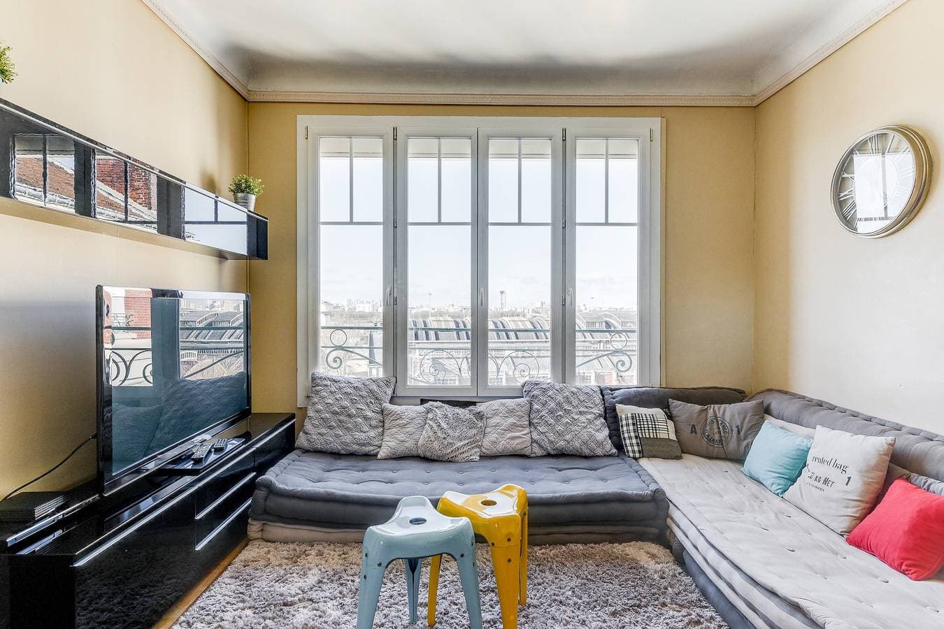 Foto 7 von 12: Moderne Wohnung in Saint-Denis - 65 m² mit Balkon