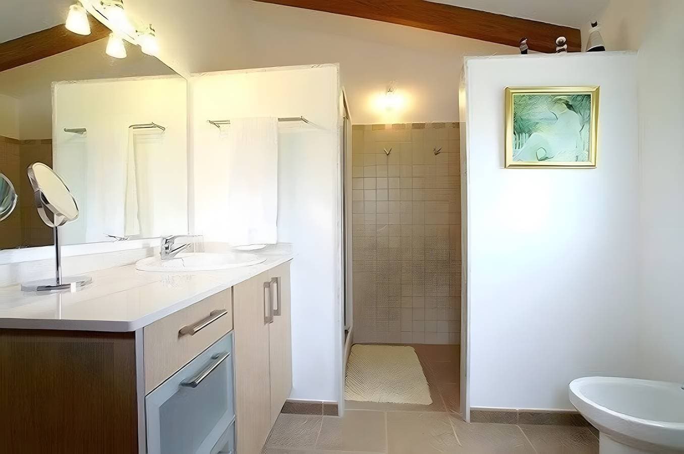 Foto 11 von 25: Villa 'Camp De L'Alzina' mit Bergblick, Wi-Fi und Klimaanlage