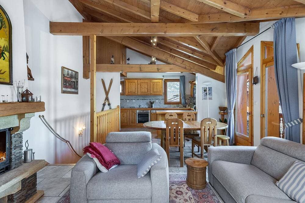 Familienchalet für 8 in Courchevel Le Praz mit Wifi 1