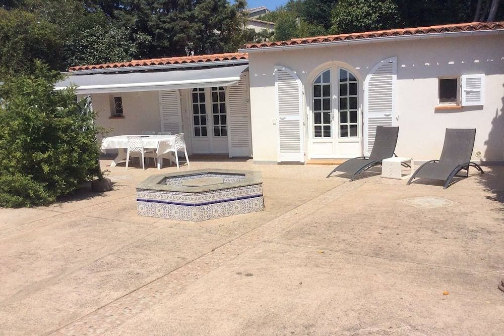 Sehr sonnige Villa, ruhig, 400 m vom Strand und Einkaufsmöglichkeiten 1