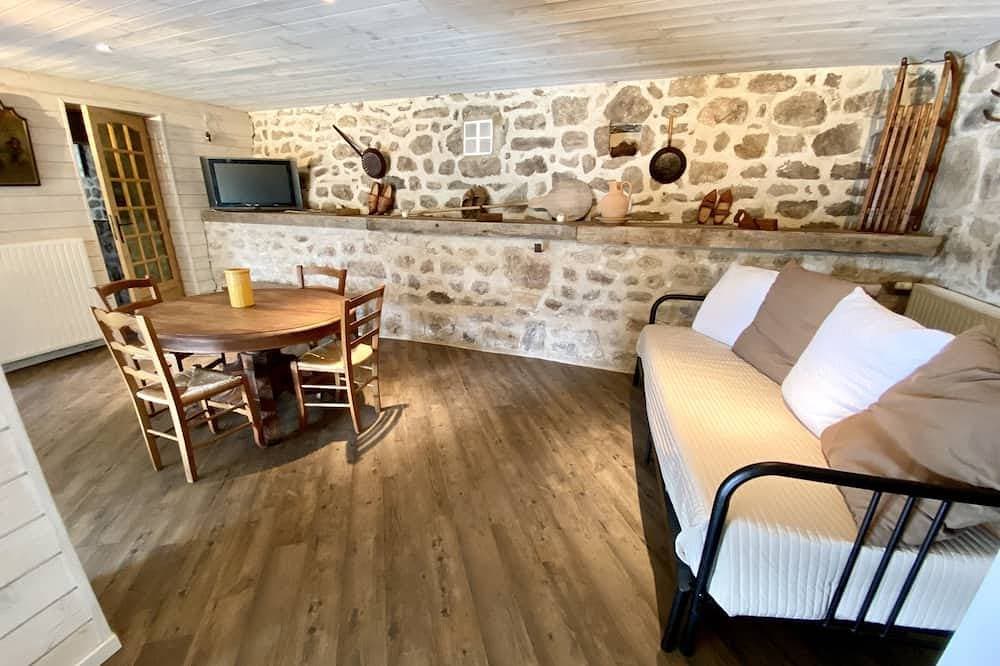 Foto 6 von 30: Ferme Cosy 15p sur la Montagne Ardéchoise, Salle de Réception