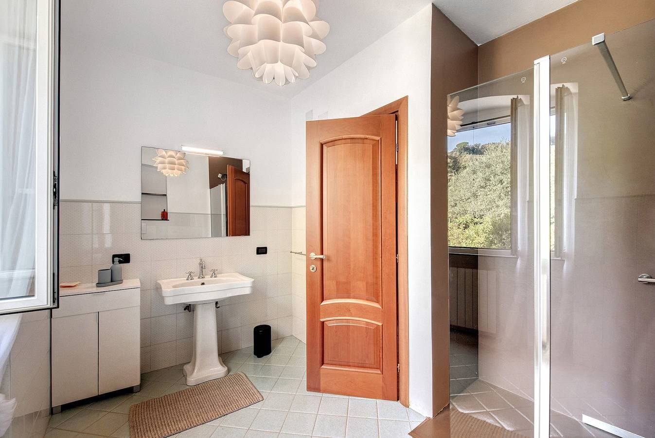 Foto 12 von 38: Mela Garden House Genova – Ruhiges Apartment mit Meerblick, WLAN & Parkplatz
