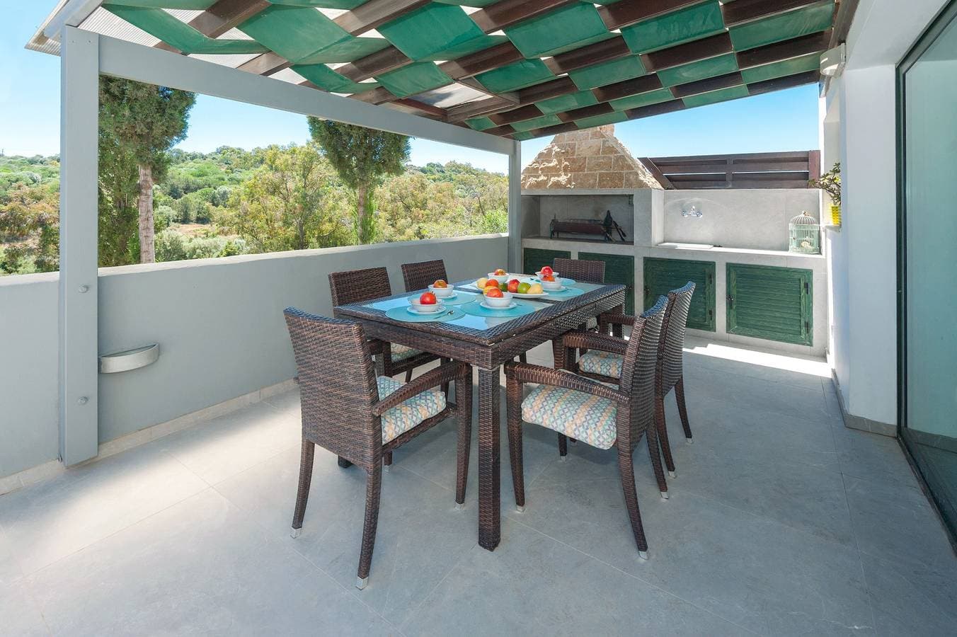 Foto 13 von 45: Villa für 7 Personen mit Garten