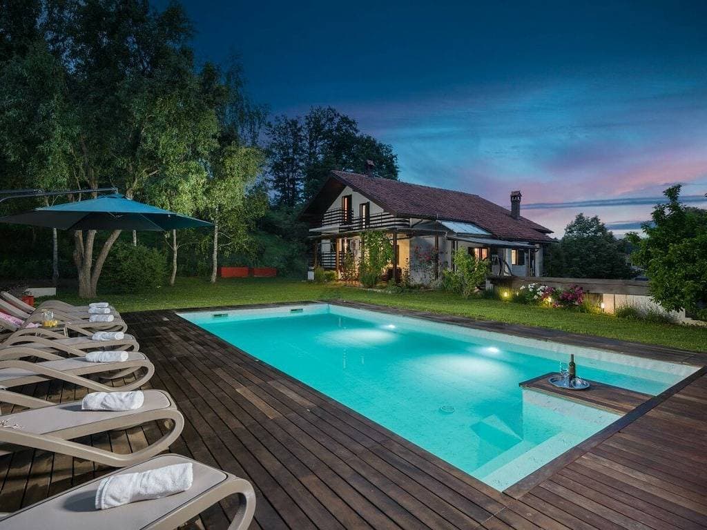 Foto 2 von 26: Villa in Cerovlje mit Schwimmbecken