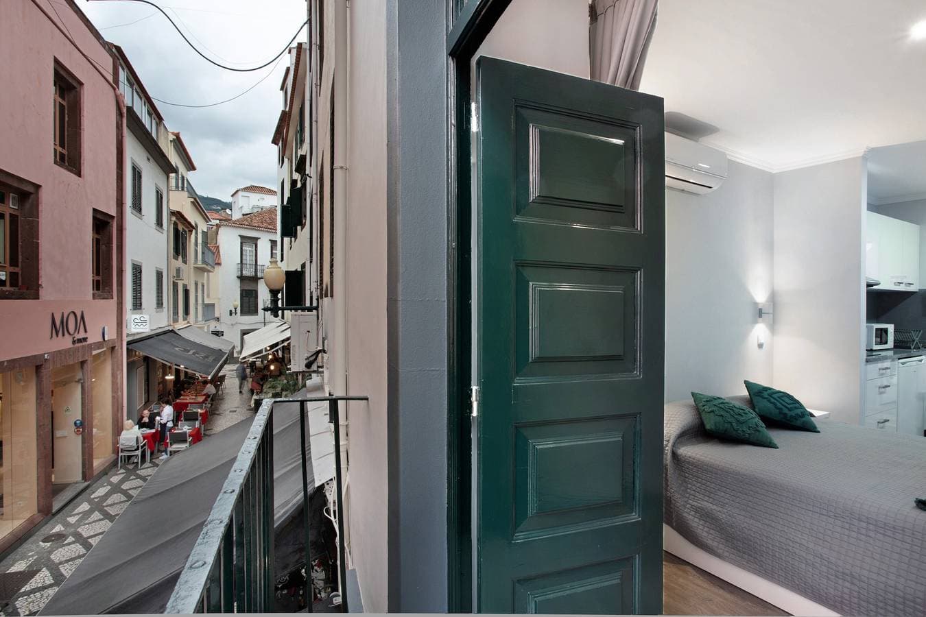 Foto 4 von 20: Apartment 'Família Dória Nóbrega Studio' mit Balkon, WLAN und Klimaanlage